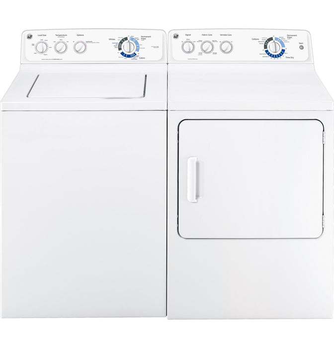 GE® 7.0 cu. ft. capacity Dura Drum electric dryer