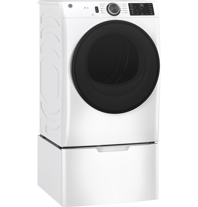 GE® ENERGY STAR® Long Vent 7.8 cu. ft. Capacity Smart Electric Dryer with Sanitize Cycle