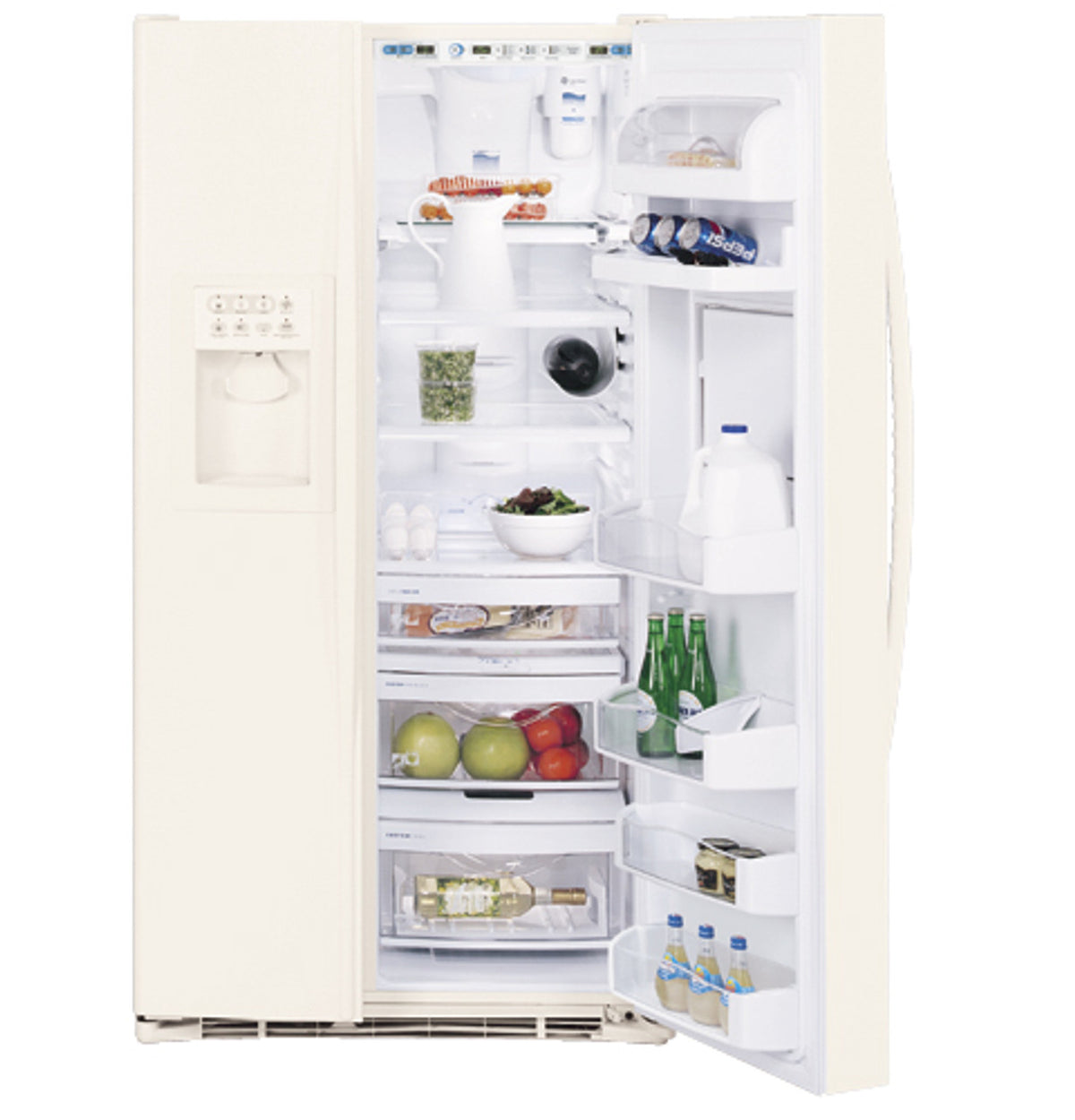 GE Profile Arctica™ SideBySide Refrigerator with Refreshment Center