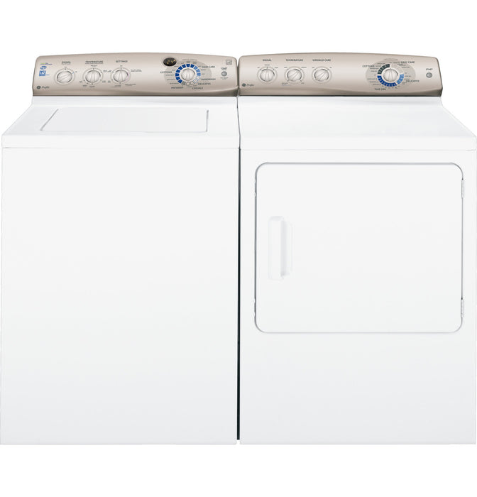 GE Profile™ 7.0 cu. ft. stainless steel capacity electric dryer with Sensor Dry™