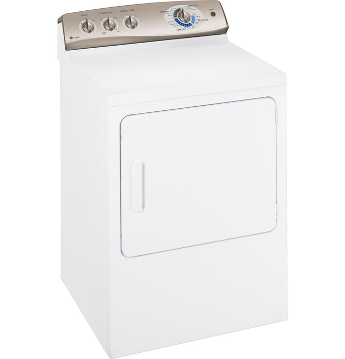 GE Profile™ 7.0 cu. ft. stainless steel capacity electric dryer with Sensor Dry™