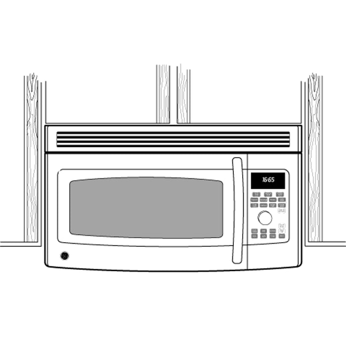 GE Spacemaker® Grilling Over-the-Range Microwave Oven