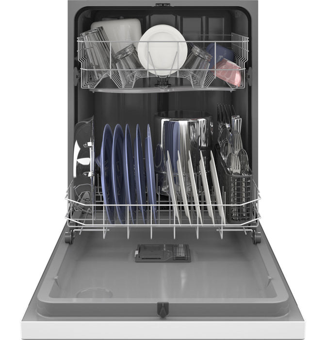 GE® ENERGY STAR® Dishwasher with Front Controls