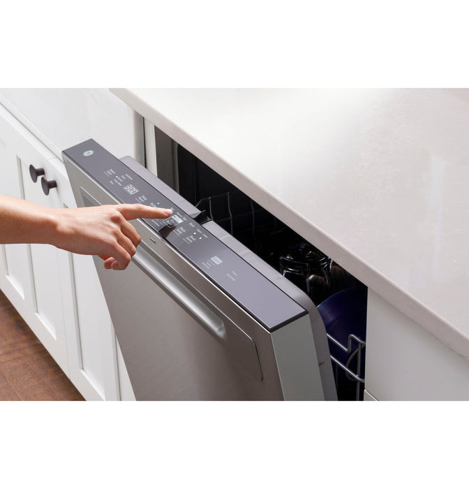 GE® ENERGY STAR® Top Control with Plastic Interior Dishwasher with Sanitize Cycle & Dry Boost