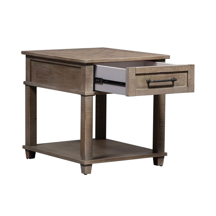 Parkland Falls - Rectangular End Table