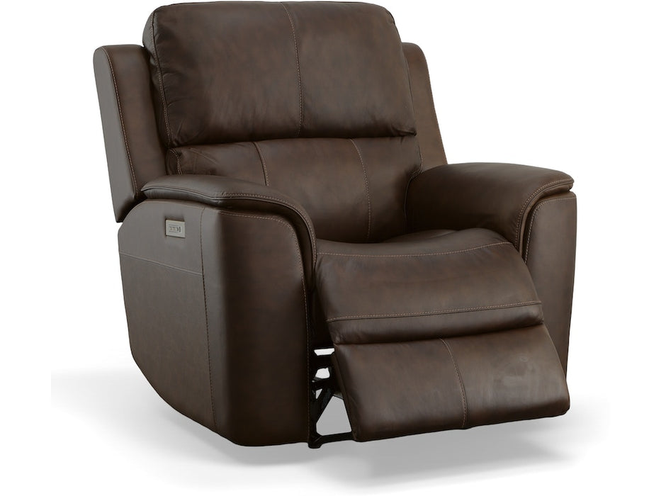 Henry Power Recliner with Power Headrest and Lumbar