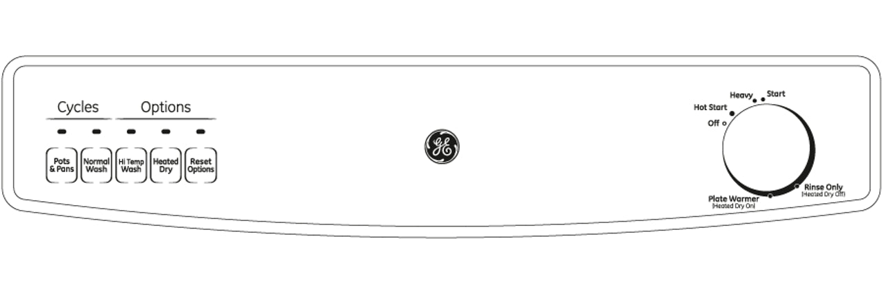 GE® ENERGY STAR® Built-In Dishwasher