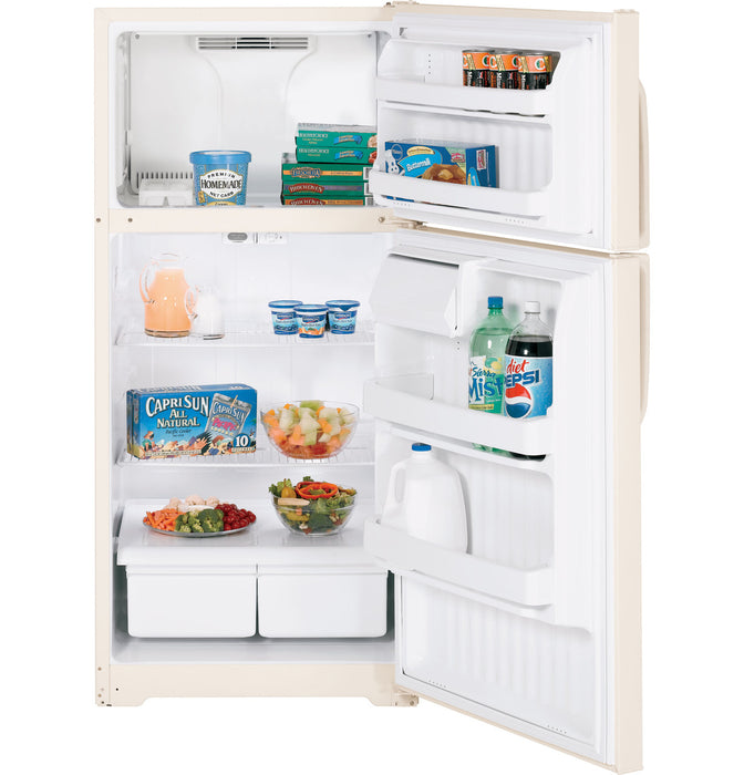 GE® ENERGY STAR® 15.5 Cu. Ft. Top-Freezer Refrigerator