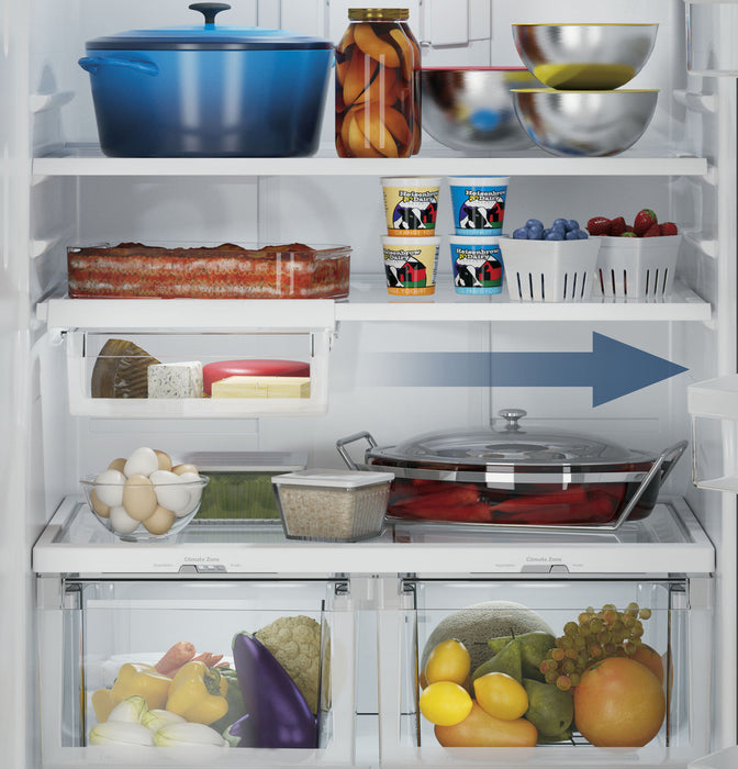 GE® ENERGY STAR® 24.8 Cu. Ft. Bottom-Freezer Drawer Refrigerator