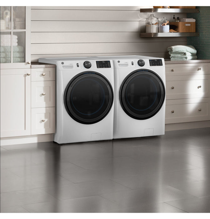 GE® ENERGY STAR® 7.8 cu. ft. Capacity Smart Front Load Electric Dryer with Steam and Sanitize Cycle