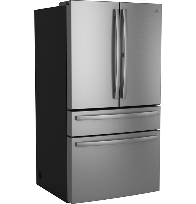 GE Profile™ Series ENERGY STAR® 28.7 Cu. Ft. Smart Fingerprint Resistant 4-Door French-Door Refrigerator With Dual-Dispense AutoFill Pitcher